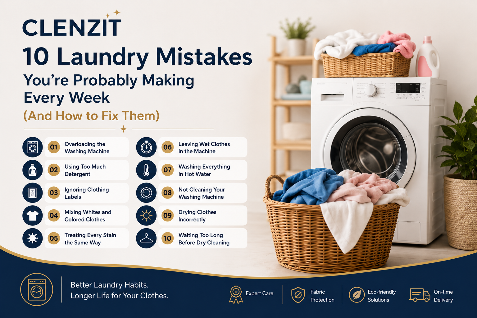10 Laundry Mistakes You're Probably Making Every Week (And How to Fix Them)