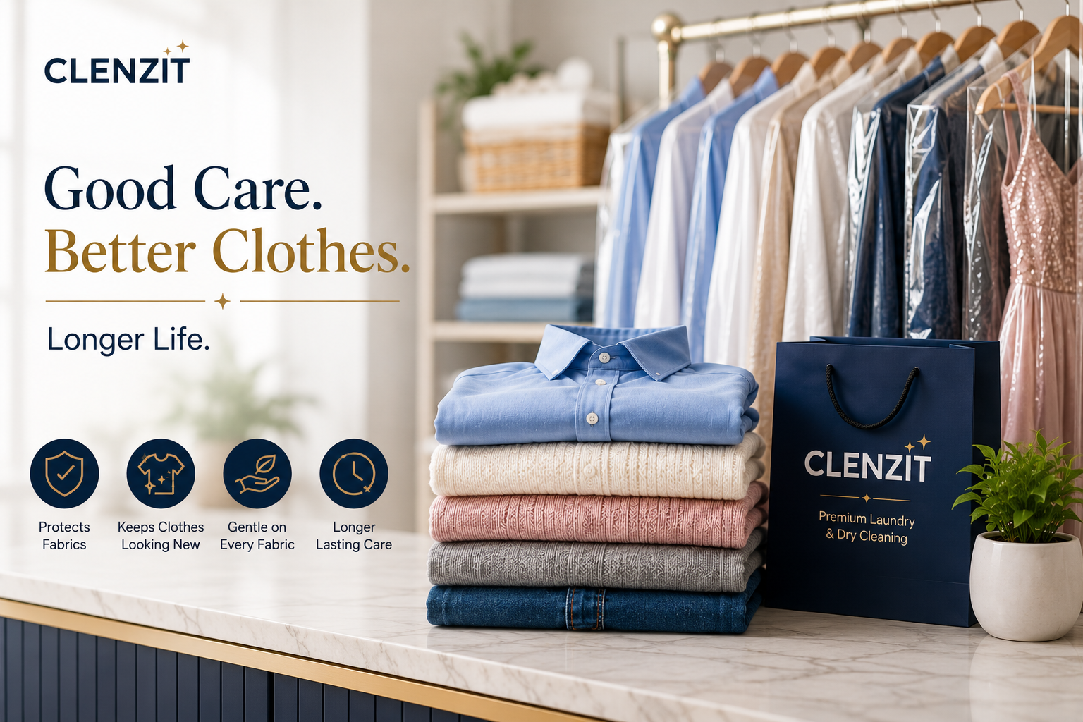 More Than Just Laundry: Welcome to Clenzit, Where Every Fabric Finds Expert Care