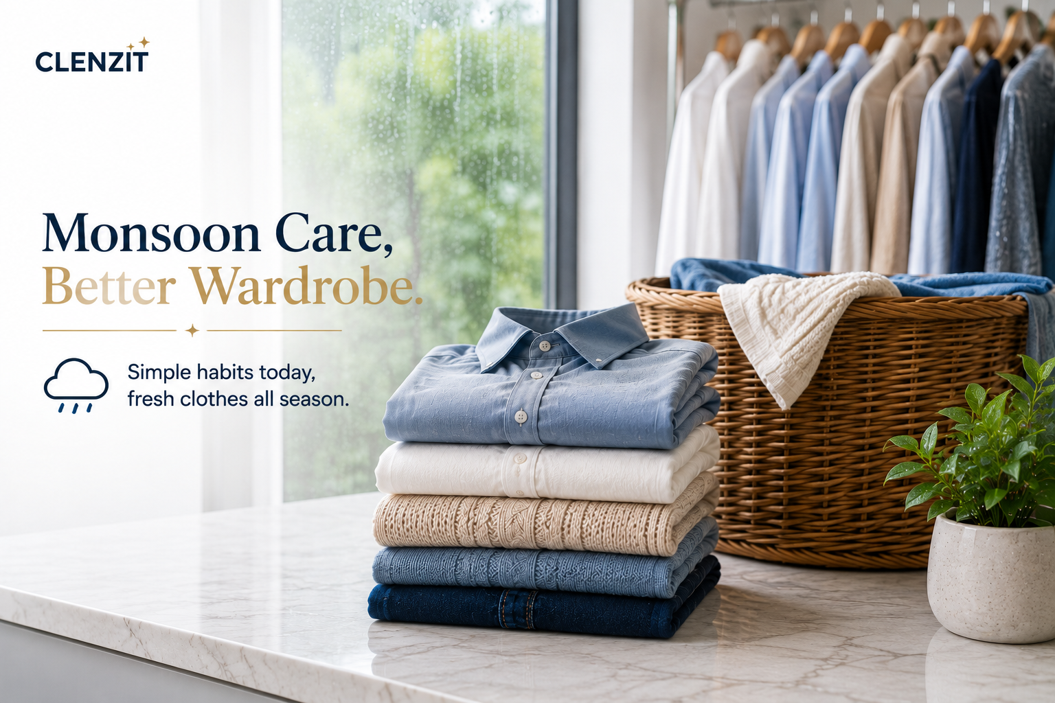 Monsoon Clothing Care Checklist