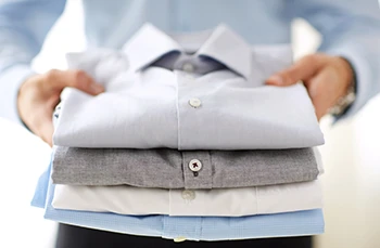 Premium folded garment finishing